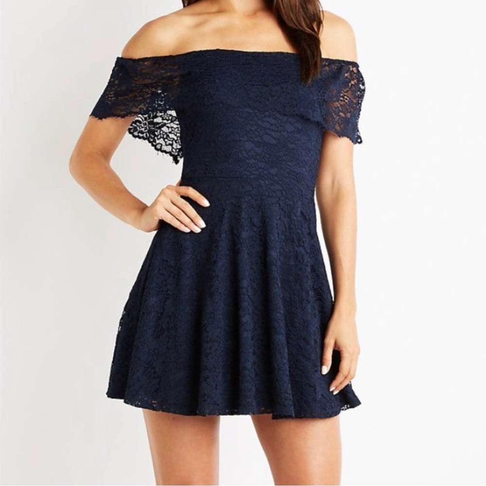 Navy Blue Dress